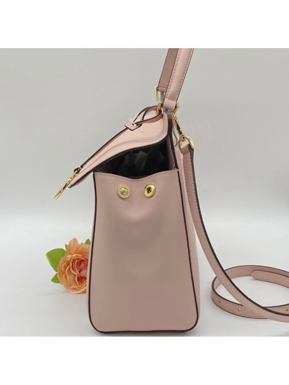 MICHAEL KORS TALIA LARGE TH SATCHEL BLOSSOM